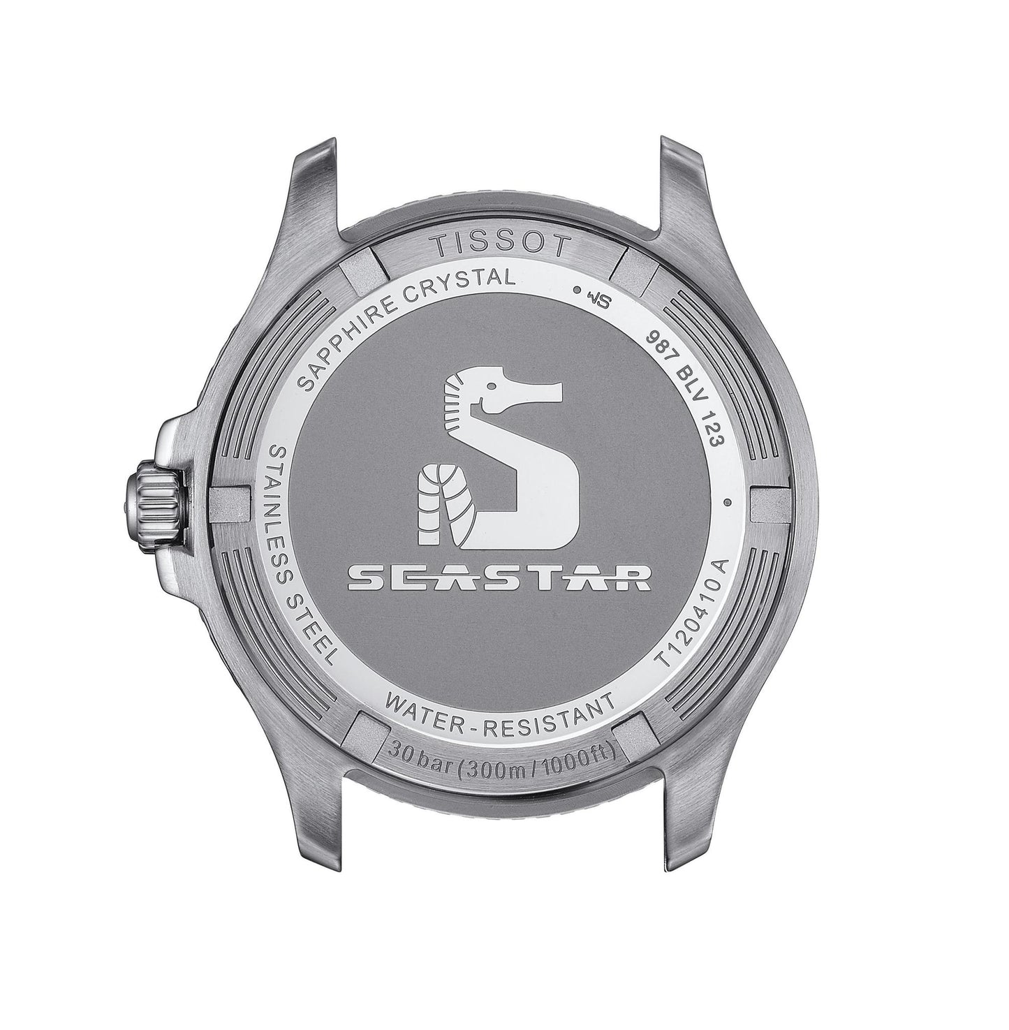 Tissot Seastar 1000 40mm Black Rubber Diver Watch T1204102705100