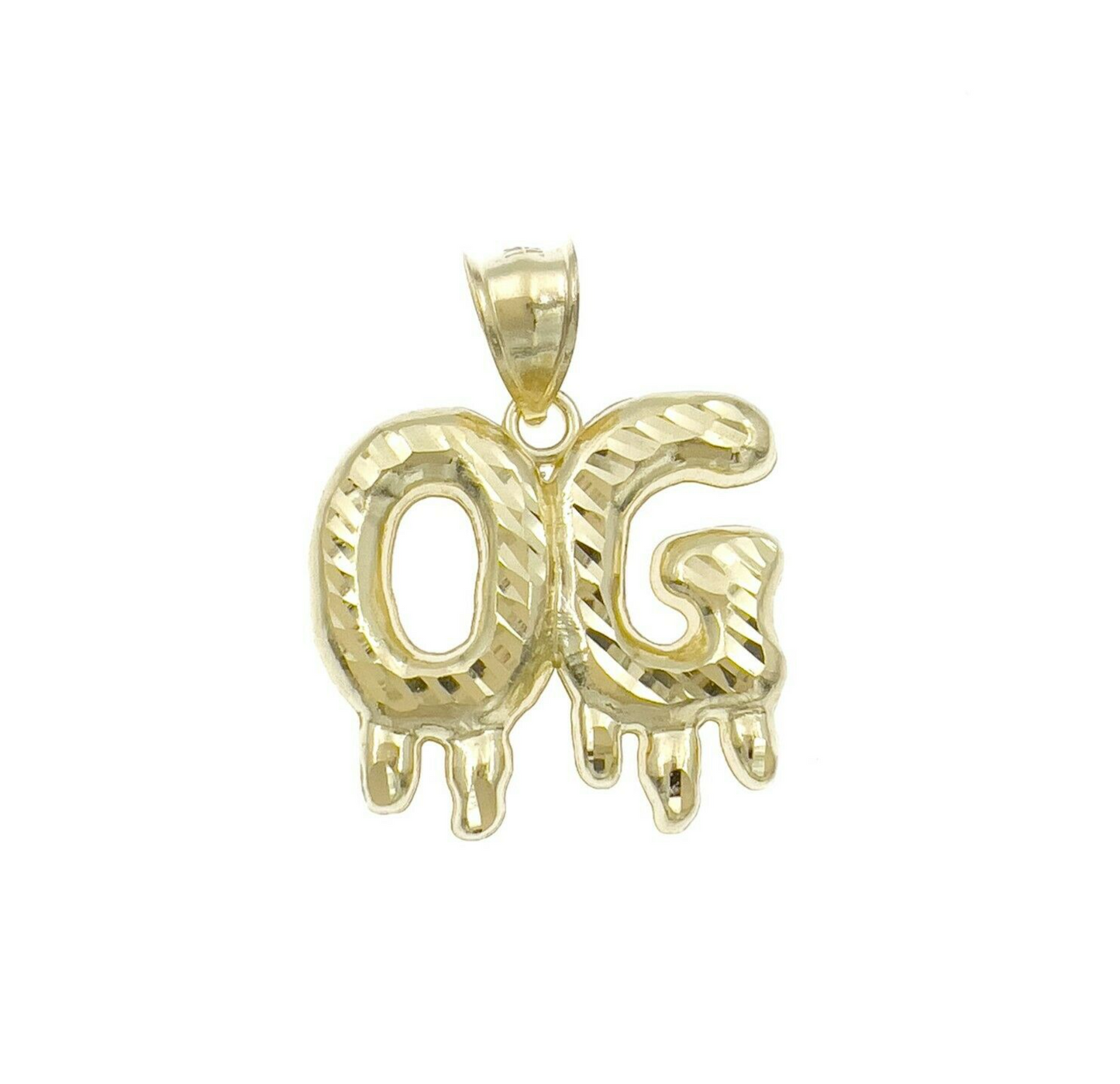 10K Yellow Gold Original Gangster OG Pendant