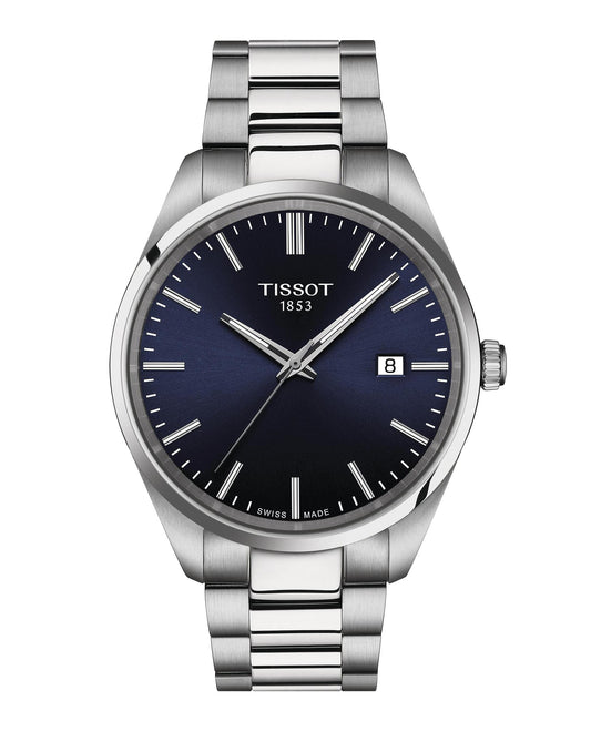 Tissot PR100 Blue Dial Watch T1504101104100