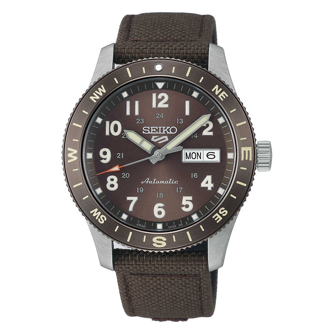Seiko 5 Sports Field Series Automatic Brown Dial Watch HDB009