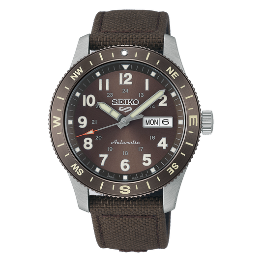 Seiko 5 Sports Field Series Automatic Brown Dial Watch HDB009