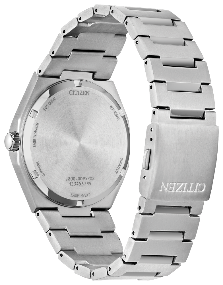 Citizen Zenshin Three-hand Eco-Drive White Dial Mens Watch AW0130-85A