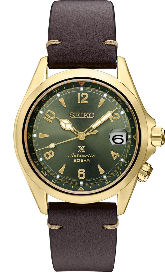 Seiko Prospex Alpinist Men's Automatic Green Dial Watch SPB210