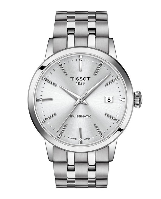 Tissot Classic Dream Swissmatic Men's Watch Powermatic 80 Silver Tone T1294071103100