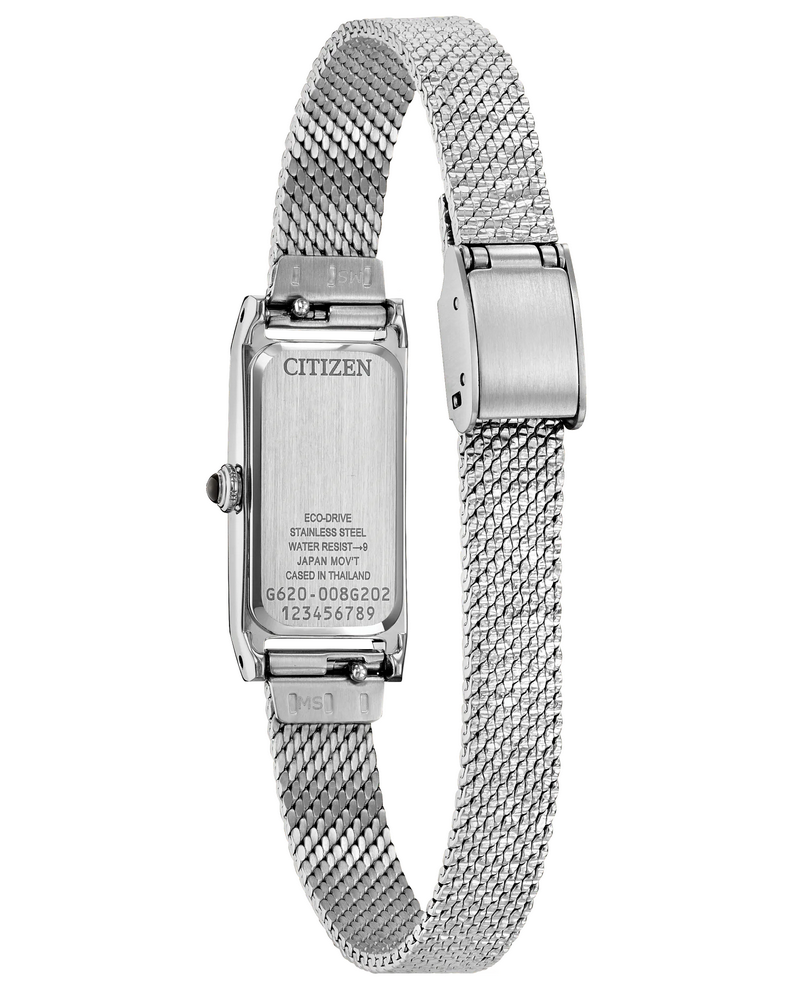 Citizen Fio Eco-Drive White Dial Womens Watch EG7120-51A