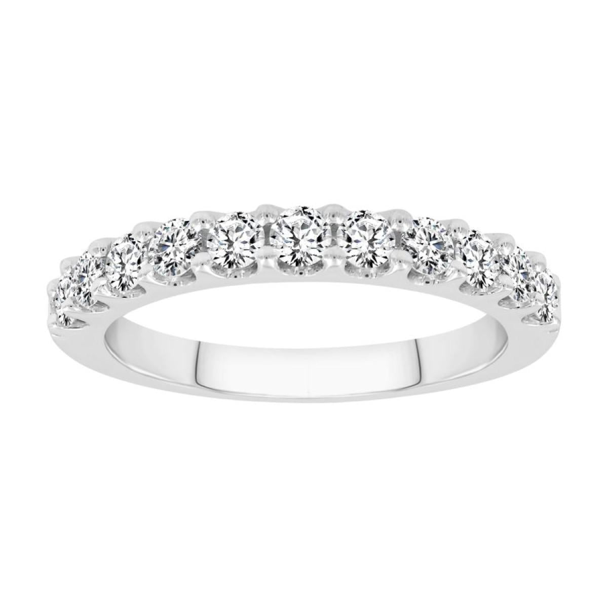 0.75cttw Diamond Wedding Band 14k White Gold