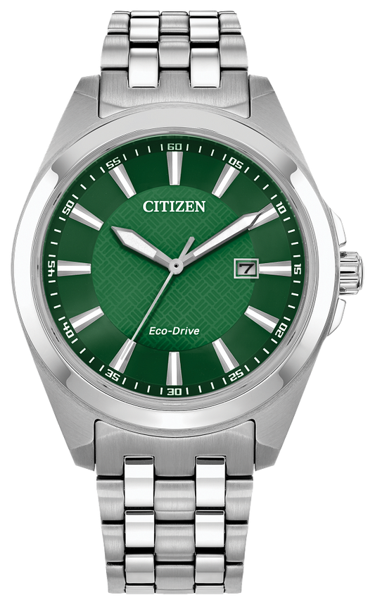 CITIZEN Peyten Eco-Drive Green Dial Watch BM7530-50X