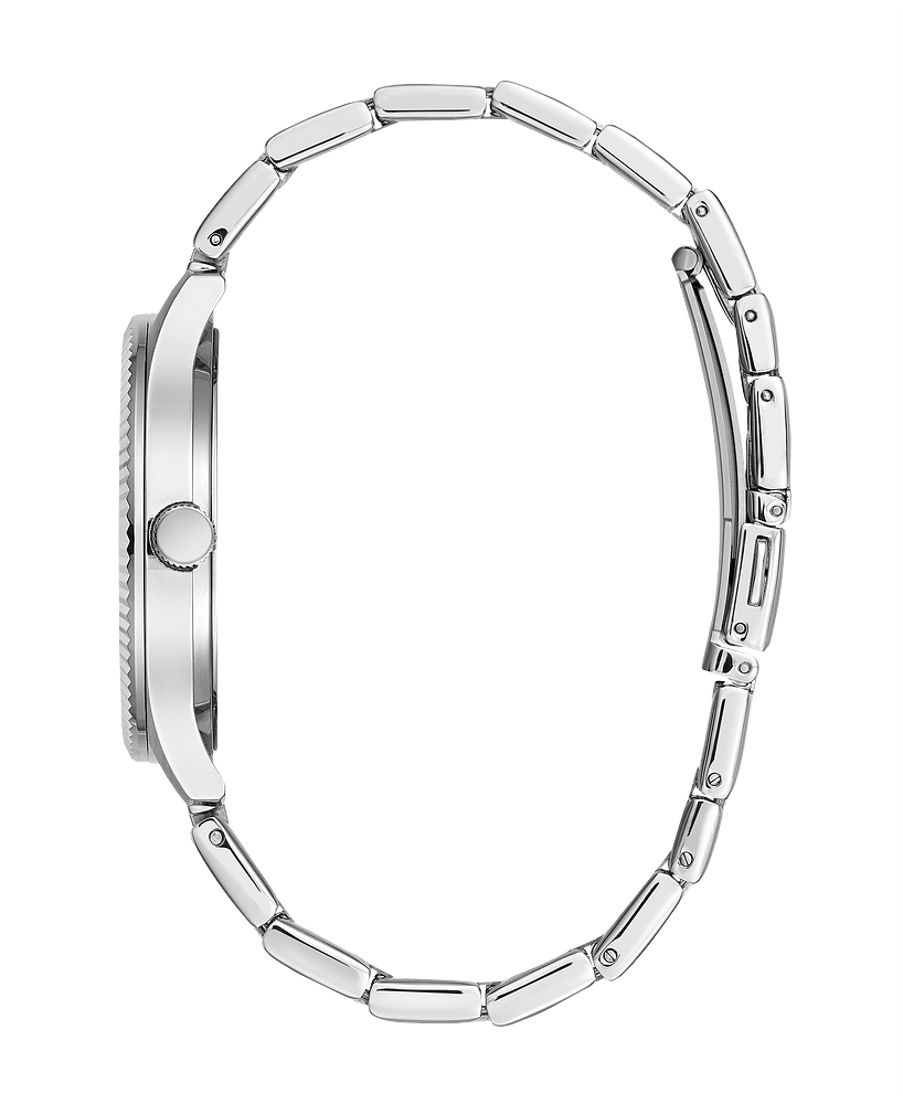 Caravelle Dress Silver Tone Mens Watch 43B163