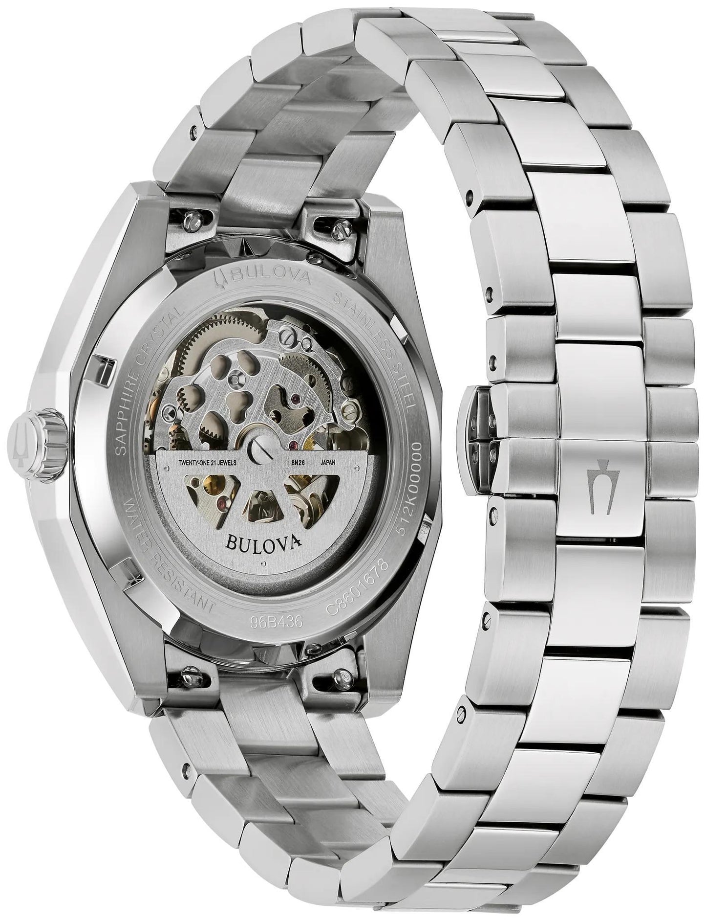 Bulova Surveyor Blue Dial Watch 96B436