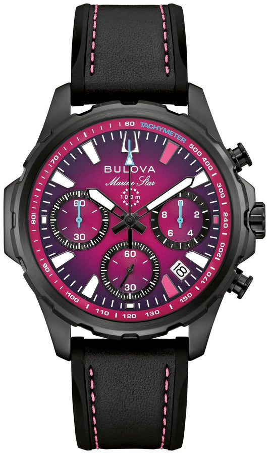 Bulova E1 Team Miami Marine Star Series B Men's Watch 98B476