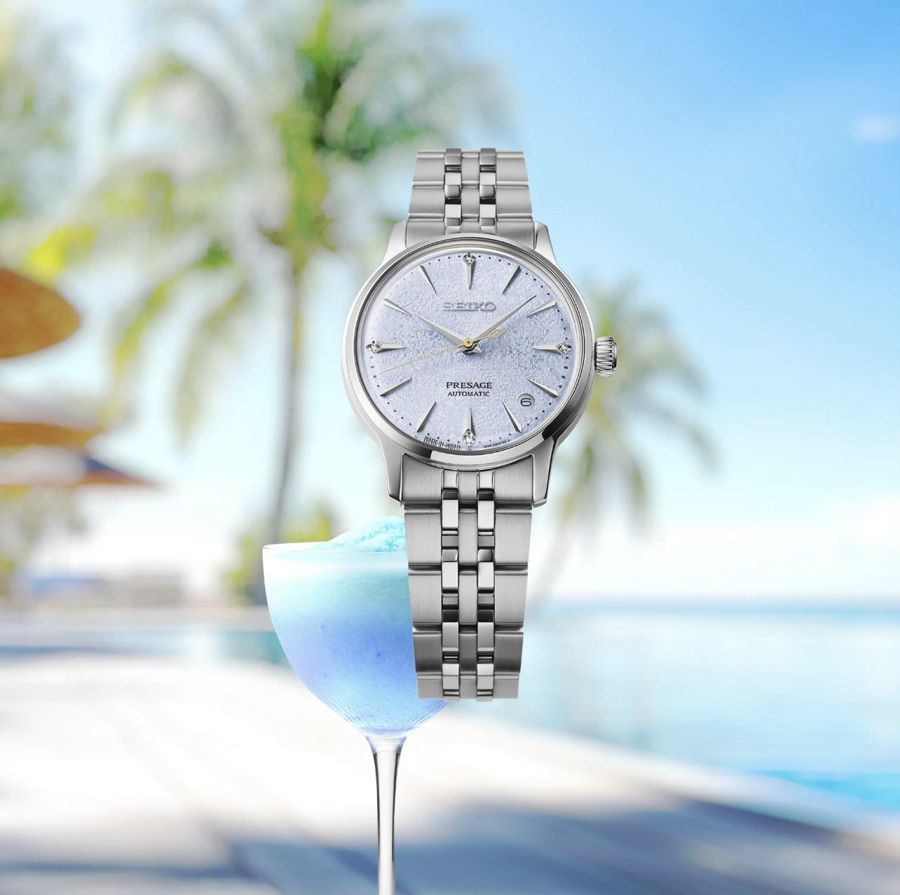 Seiko Presage Cocktail Time Automatic Womens Watch SRPL61