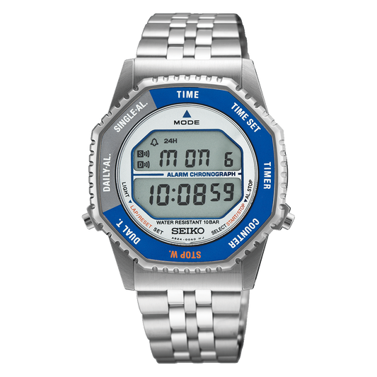 Seiko Rotocall Quartz Chronograph Digital Dial Men's Watch SMGG21