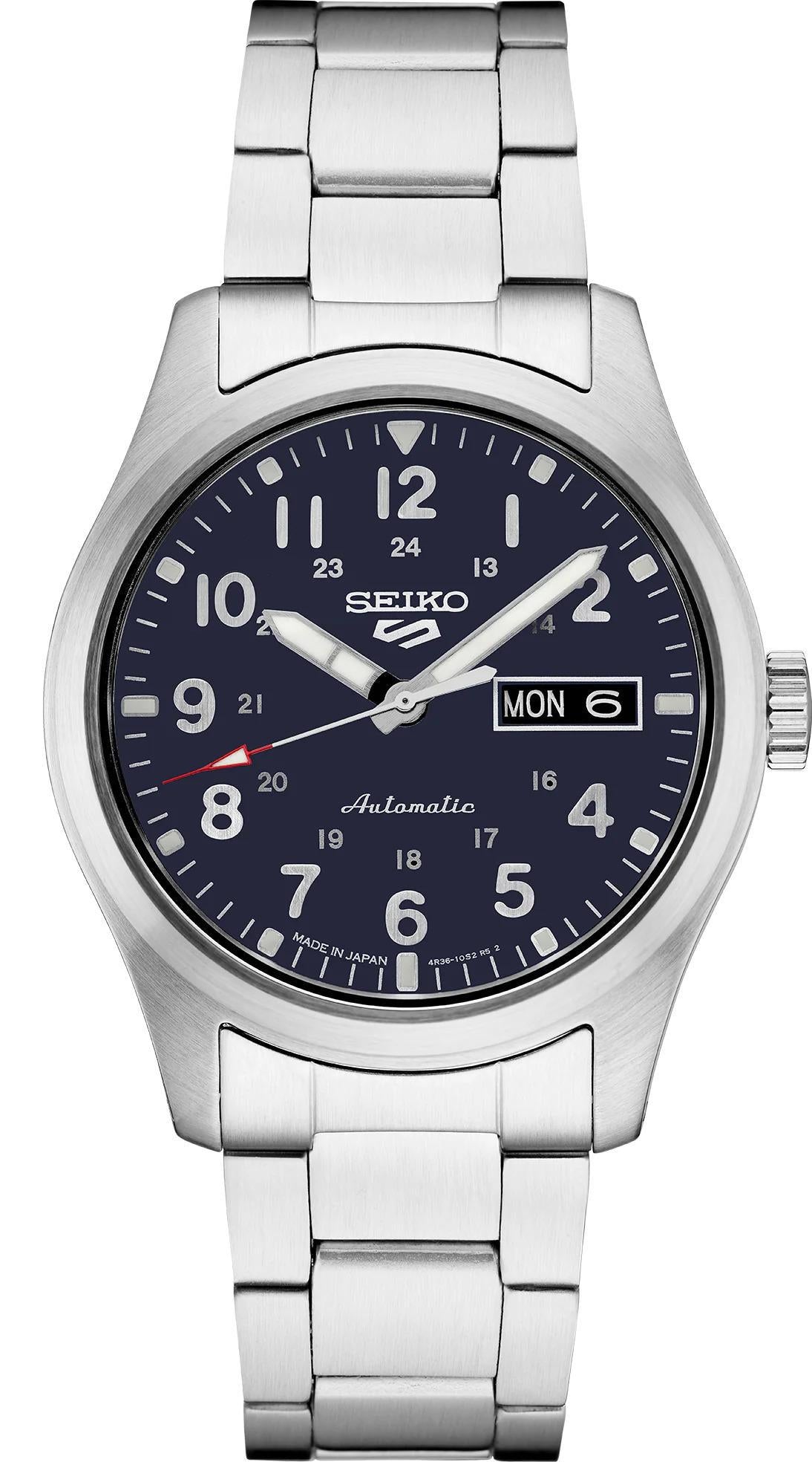 Seiko 5 Sports Automatic Blue Dial Mens Watch SRPG29