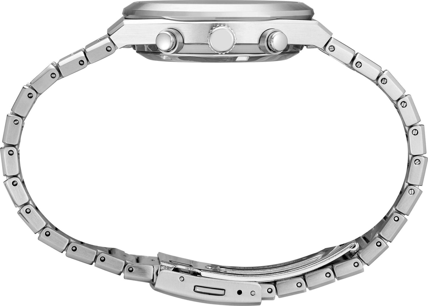 Seiko Essentials Silver Dial Chronograph Mens Watch SSB451