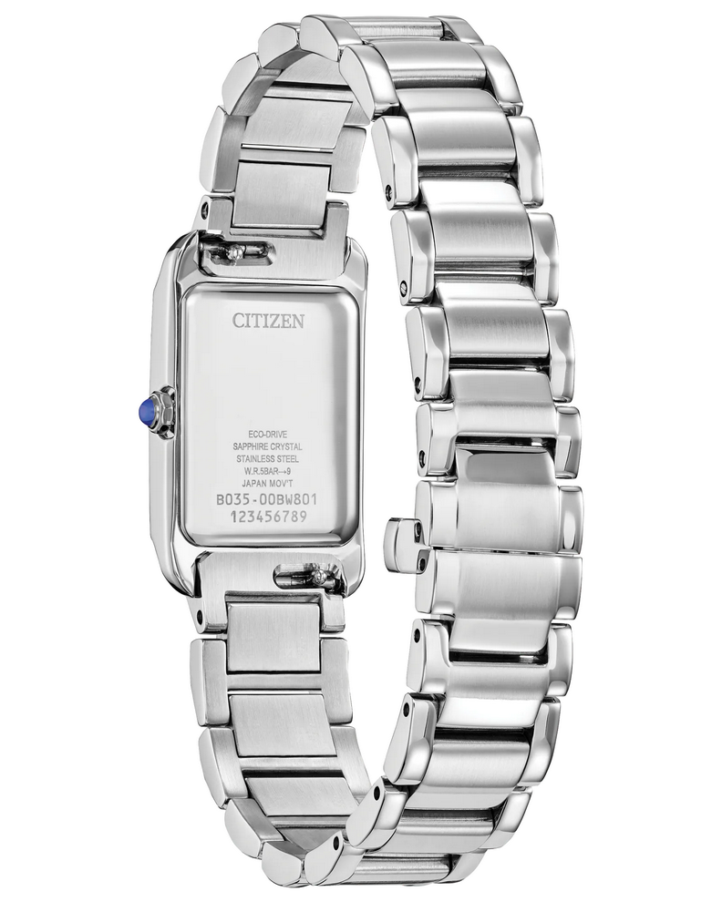 Citizen L Bianca Eco-Drive White Dial Womens Watch EW5620-55A