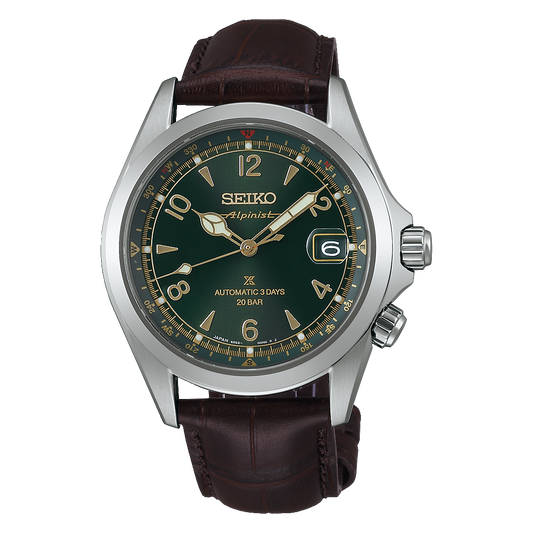Seiko Prospex Land Alpinist Automatic Green Dial Men's Watch SPB507