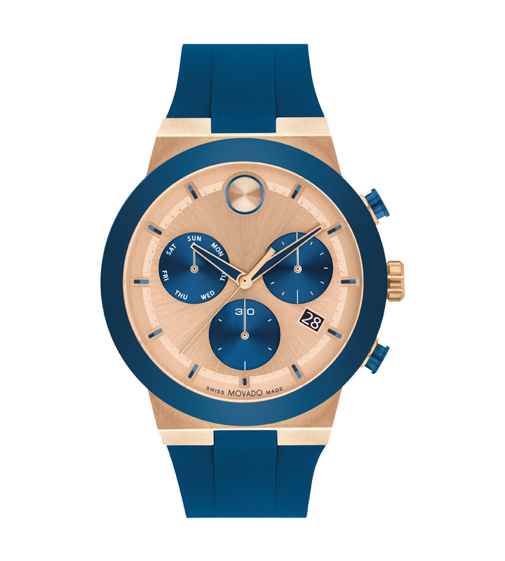 MOVADO BOLD Fusion Blue Chronograph Men's  Watch