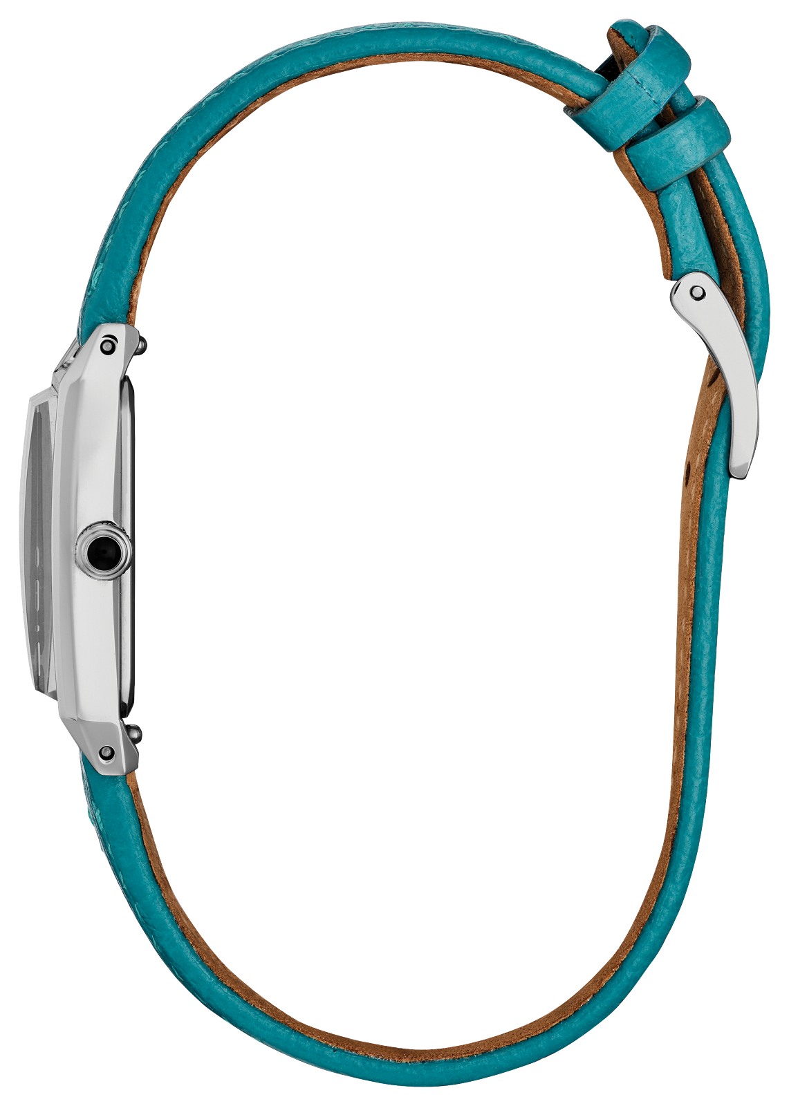Citizen Fio Eco-Drive Rectangle Aquamarine Strap Womens Watch EG7120-00A