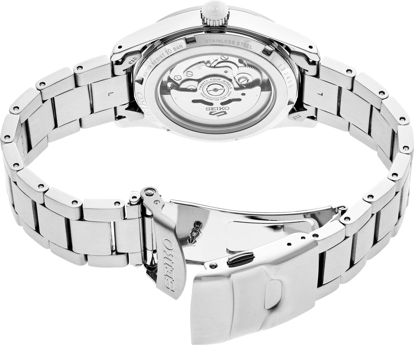 Seiko 5 Sports Automatic Blue Dial Mens Watch SRPG29