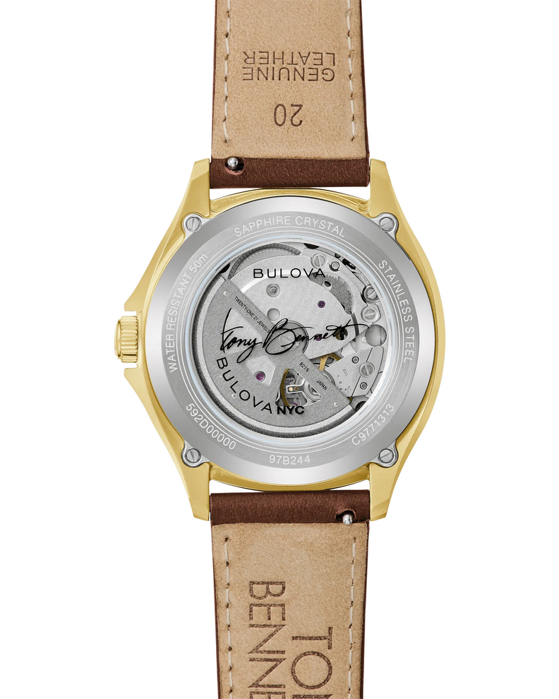 Bulova Tony Bennett NYC Automatic Mens Watch 97B244
