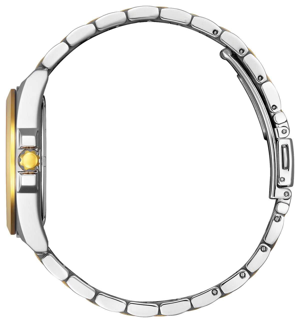 Citizen Eco-Drive Two tone Mother of Pearl White Dial Womens Watch EO1224-54D