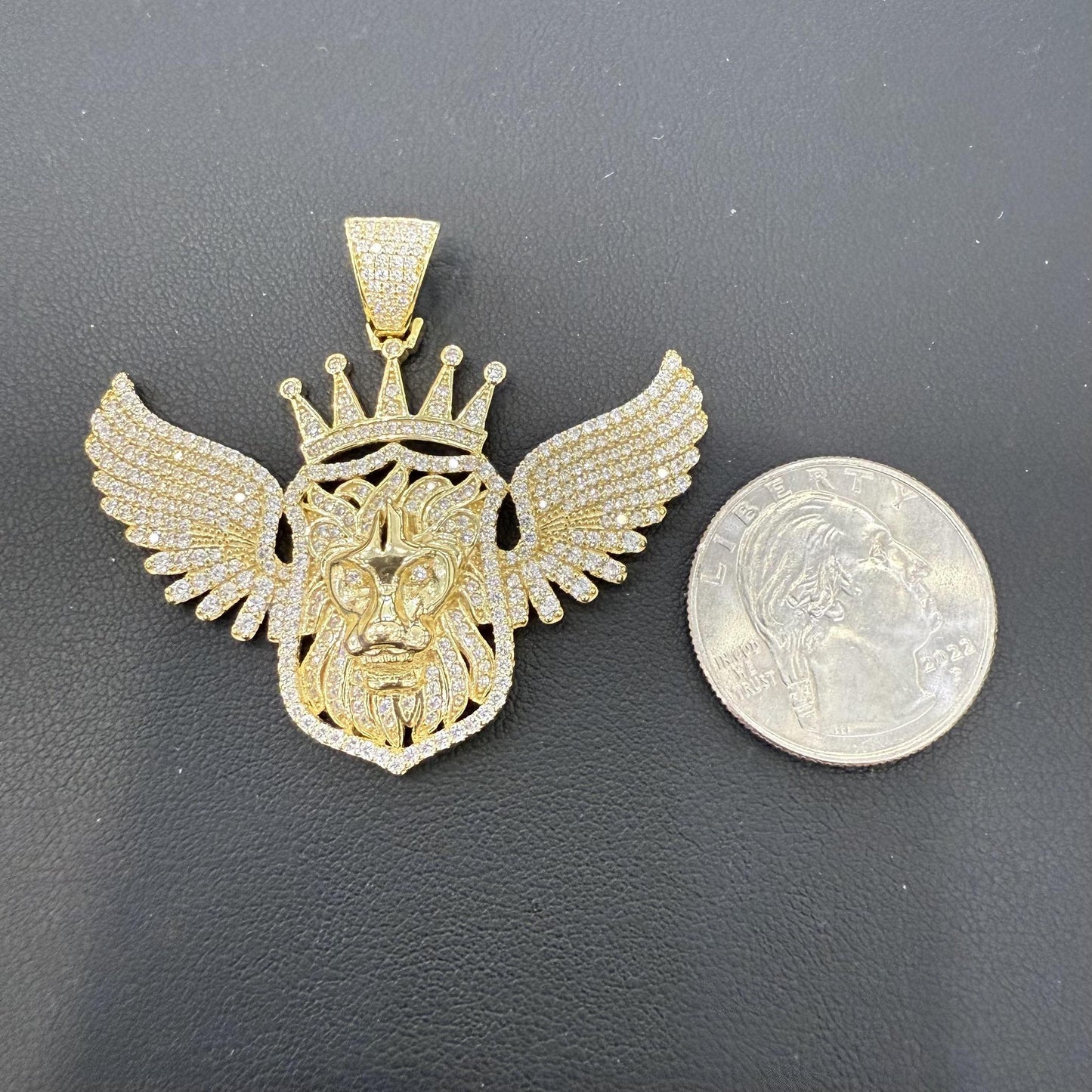 Gold over 925 Sterling Silver Charm 105859