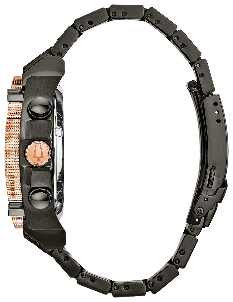 Bulova Precisionist Icon Mens Diamond Watch 98D149