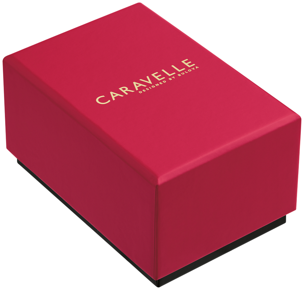 Caravelle by Bulova Modern Diamond Accent Blue Dial Men's Watch 43D108