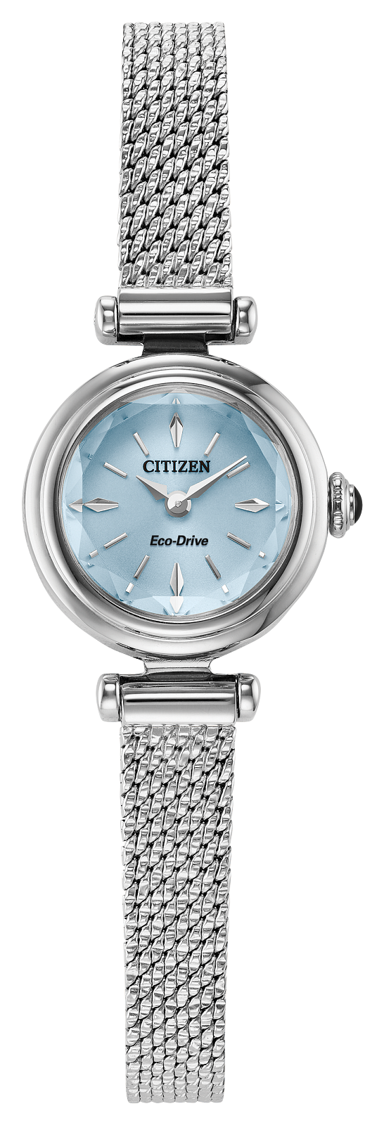 Citizen Fio Eco-Drive Light Blue Dial Womens Watch EG7081-51L