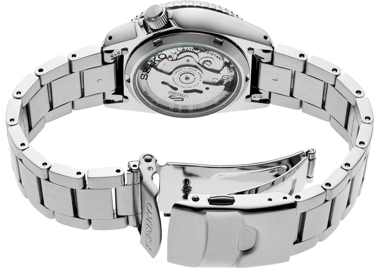 Seiko 5 Sports SS Automatic Blue Dial Men's Watch SRPL77