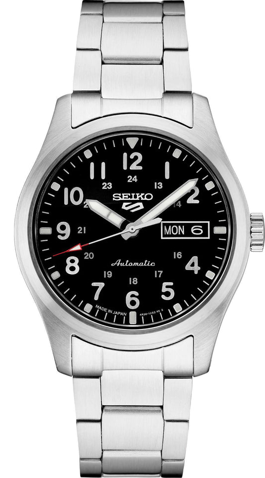 Seiko 5 Sport Automatic Black Dial Watch SRPG27