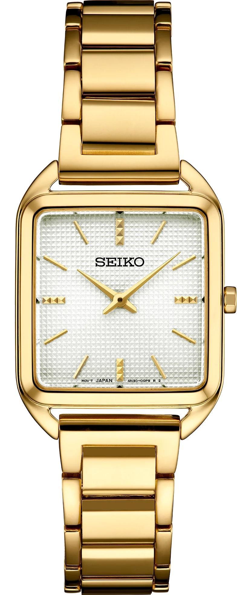 Seiko Essentials Gold Tone Ladies Watch SWR078
