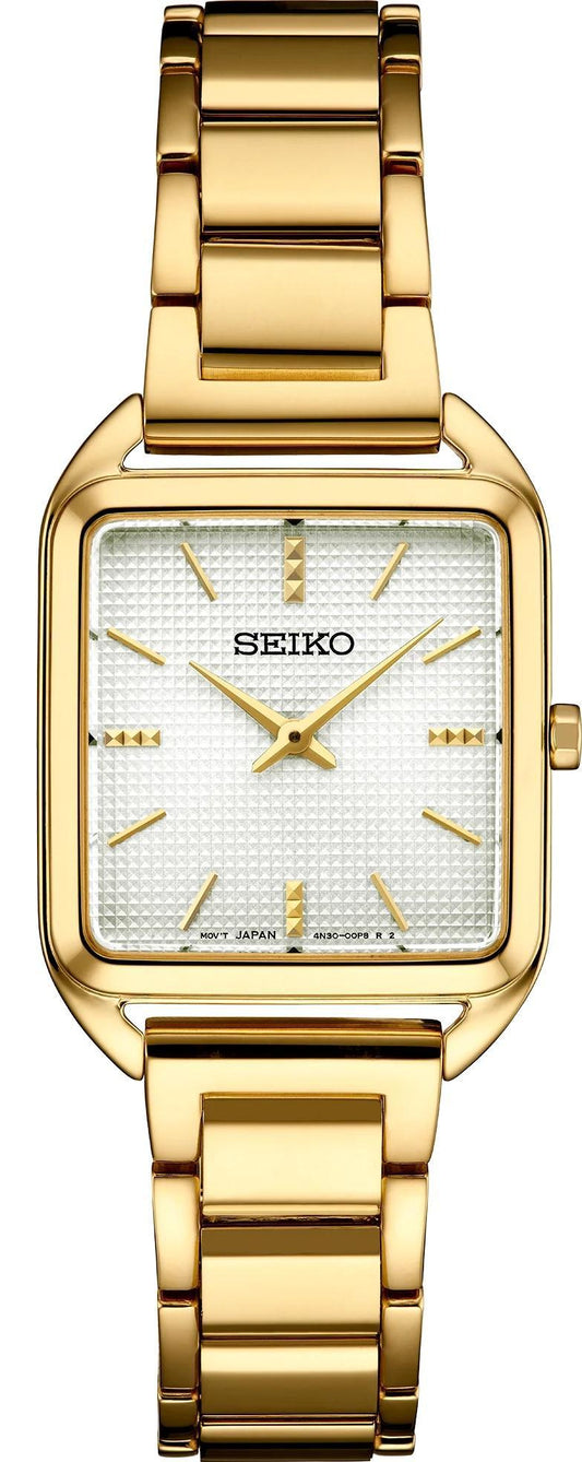 Seiko Essentials Gold Tone Ladies Watch SWR078