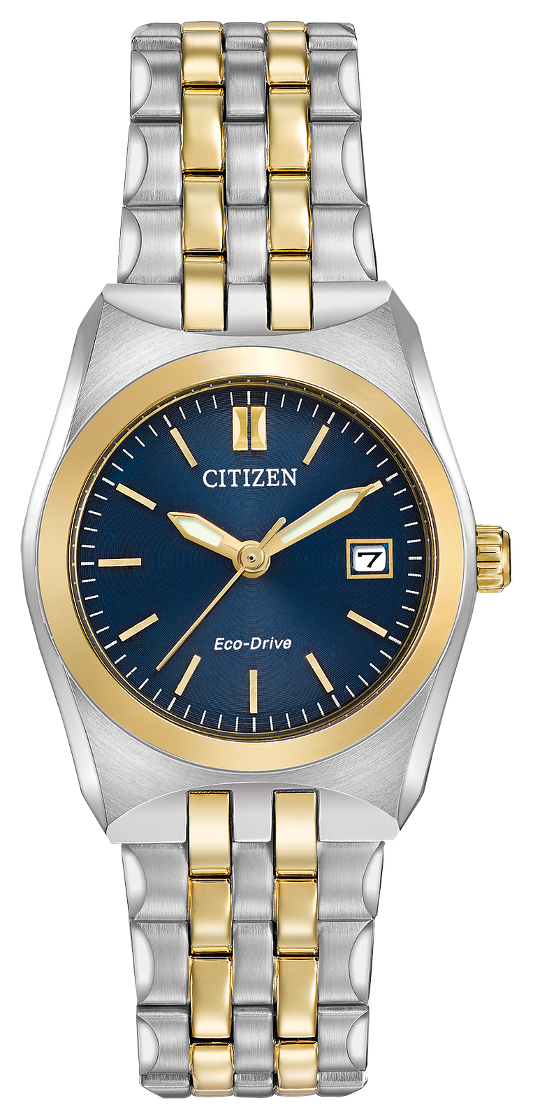 Citizen LAD ECO WR100 SST BRAC BLUE Watch EW2294-53L