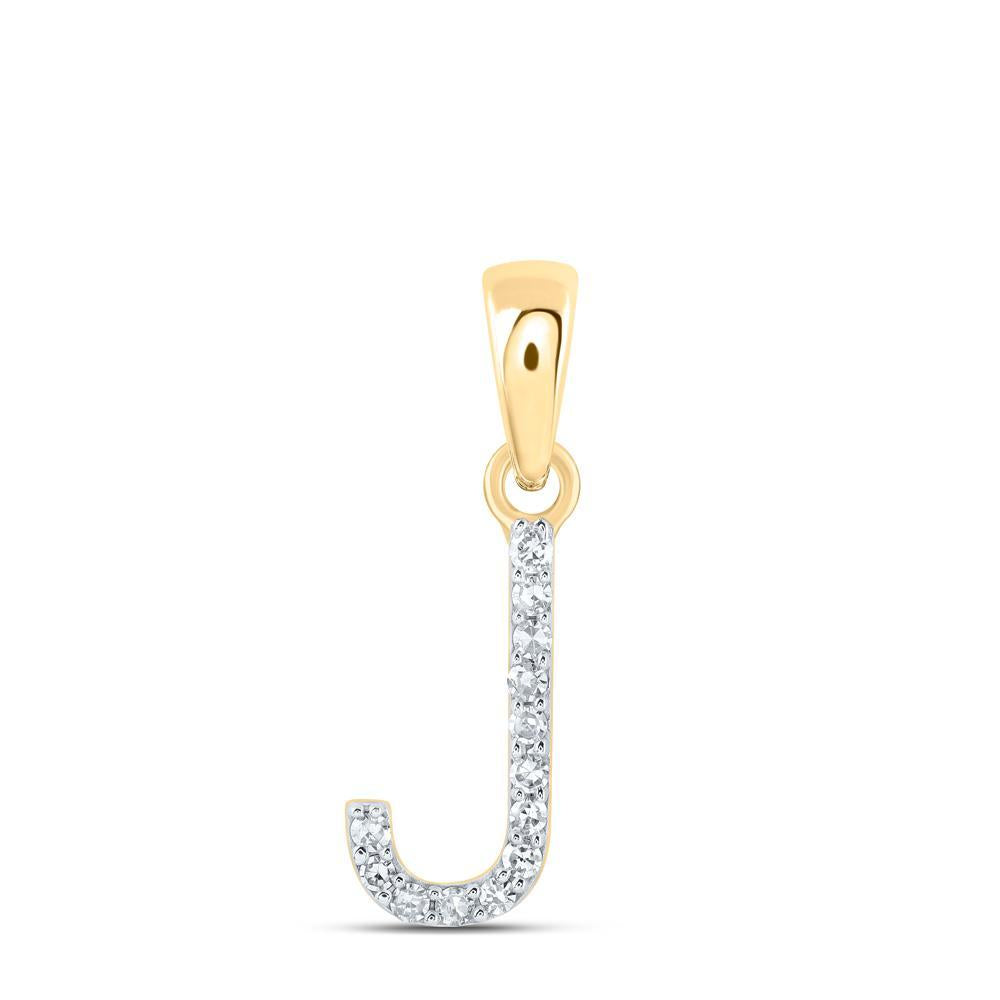 1/20ctw Diamond 10K Gold Pendant 169673