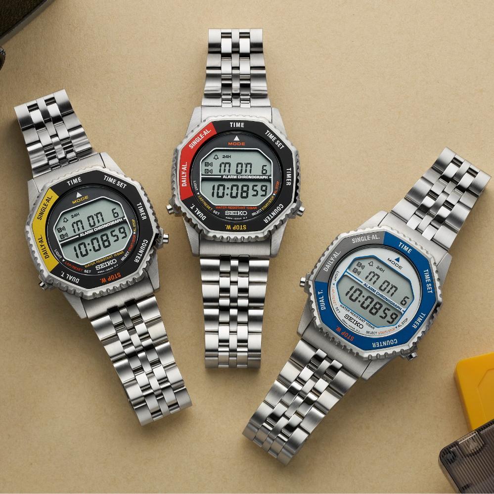 Seiko Essentials Digital Rotocall Men's Watch SMGG19