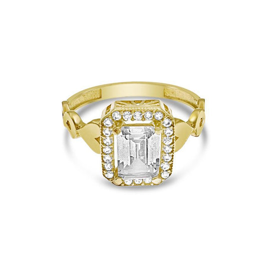 Engagement Ring 14k Yellow Gold