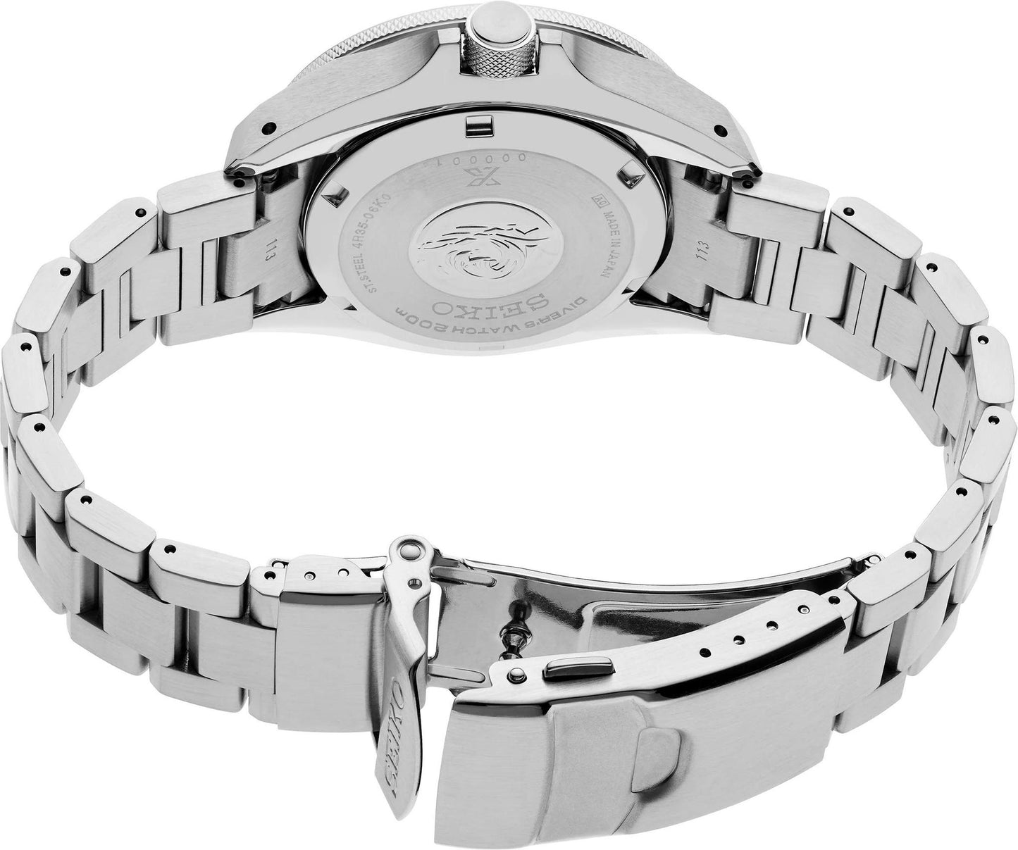Seiko Prospex Automatic Diver Blue Dial Mens Watch SRPL51