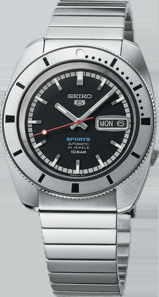 Seiko 5 Sports Heritage Design Recreation Limited Edition Automatic Watch SRPL05