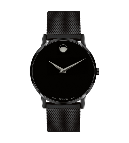 MOVADO Museum Classic Black Watch 0607395