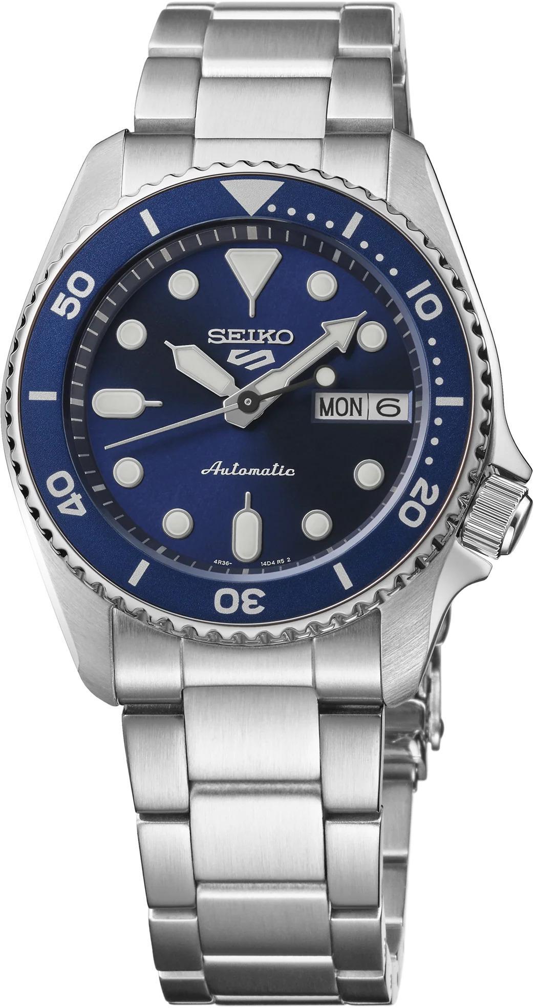 Seiko 5 Sports SS Automatic Blue Dial Men's Watch SRPL77