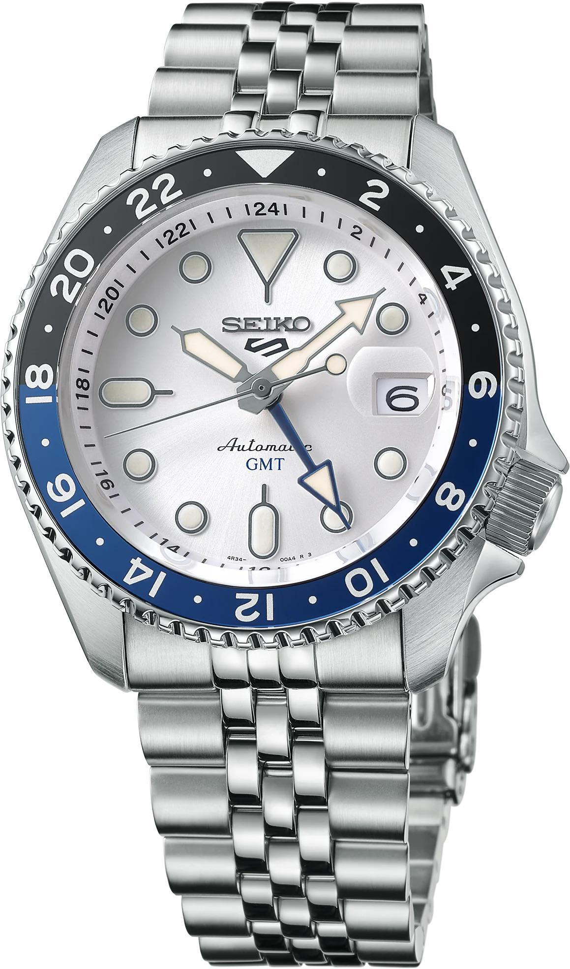 Seiko 5 Sports SKX Sports Style GMT Series Automatic Mens Watch SSK033