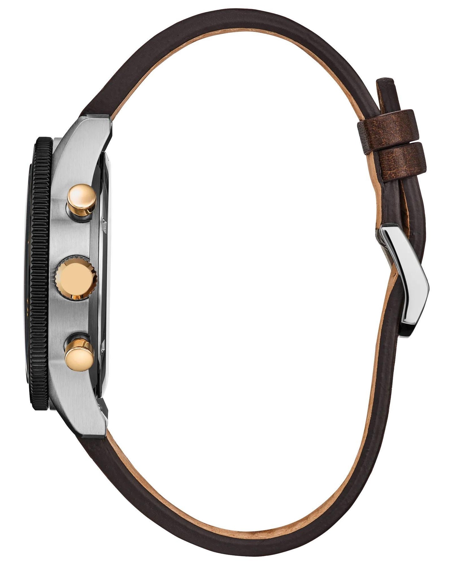 Citizen Terra Force Eco Drive Brown Dial Men's Watch CA4746-08X