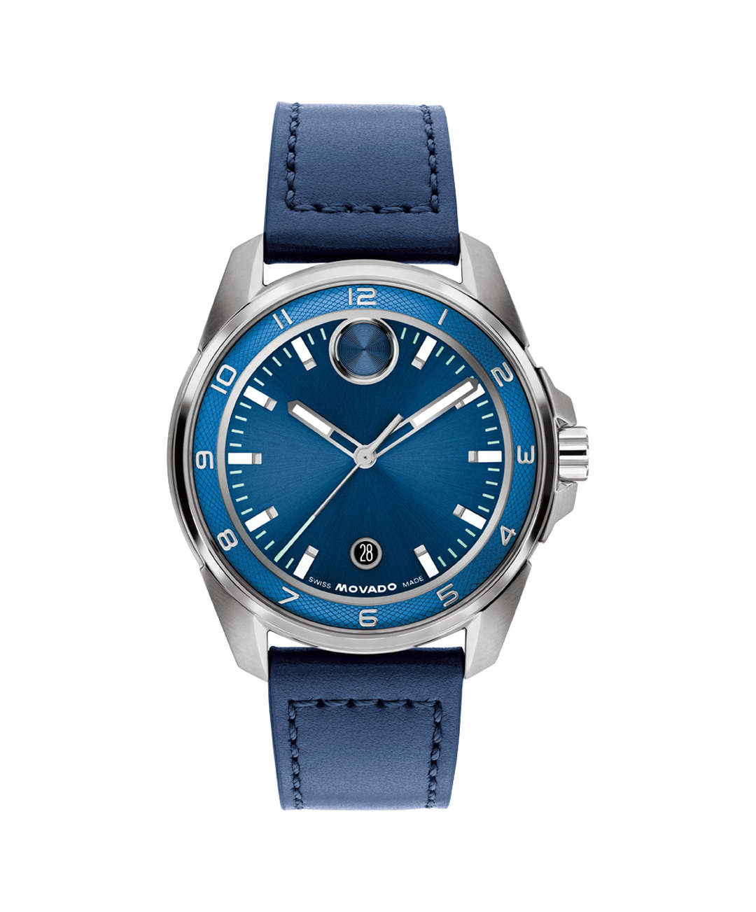 Movado Bold Verso S Blue Watch 3601389