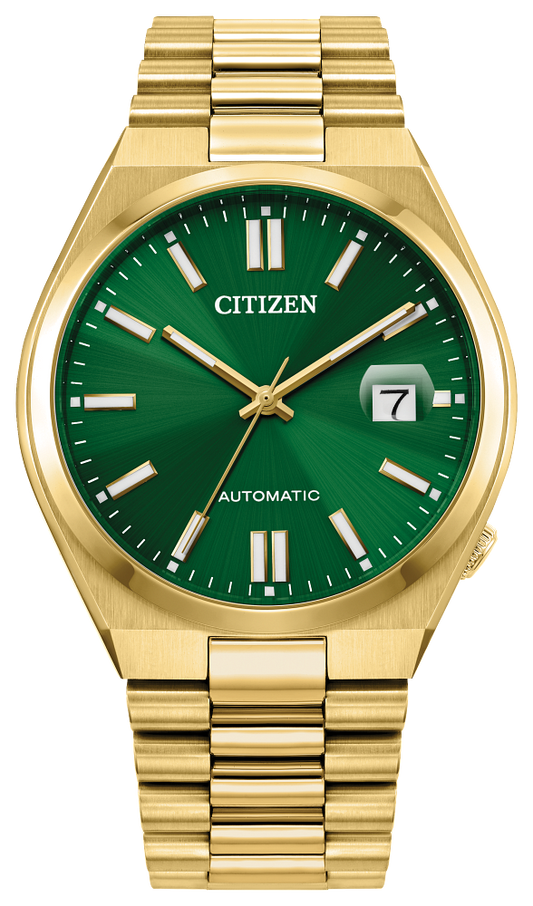 Citizen Tsuyosa Automatic Green Dial Mens Watch NJ0152-51X