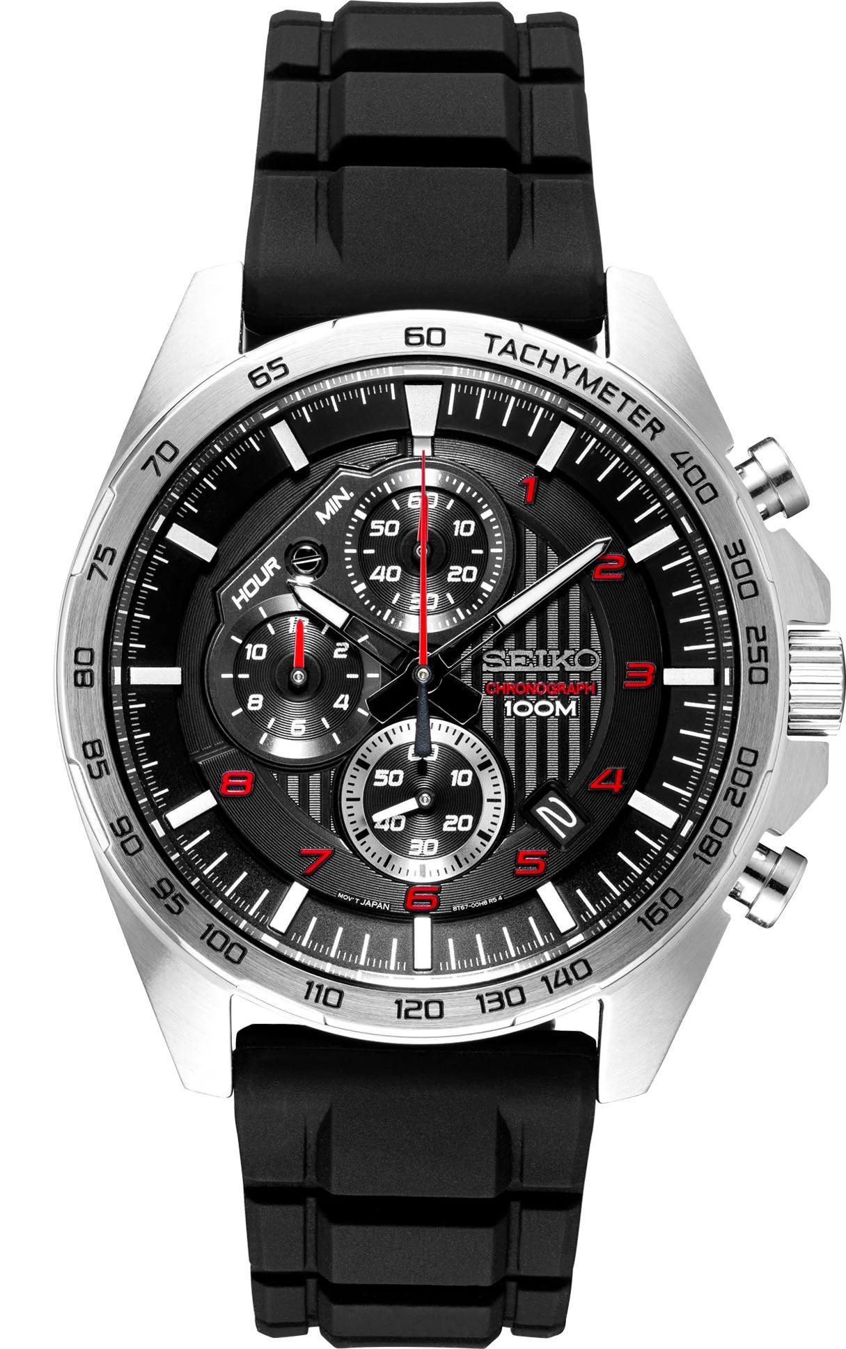 Seiko Essentials Quartz Chronograph Mens Watch SSB325