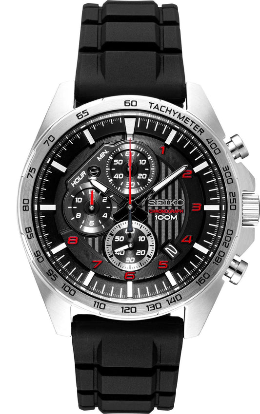 Seiko Essentials Quartz Chronograph Mens Watch SSB325
