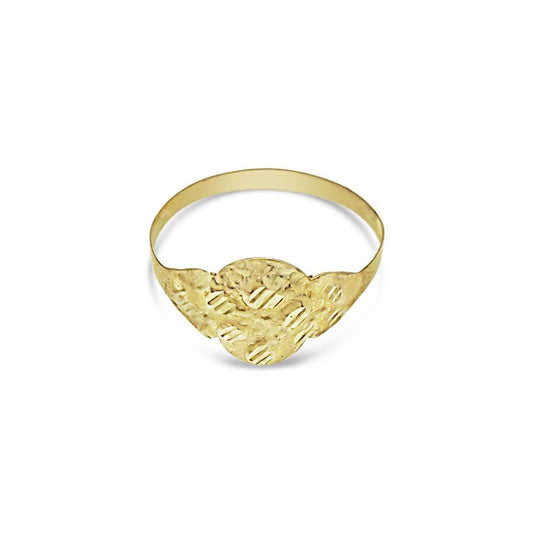 10k Yellow Gold Nugget Ring