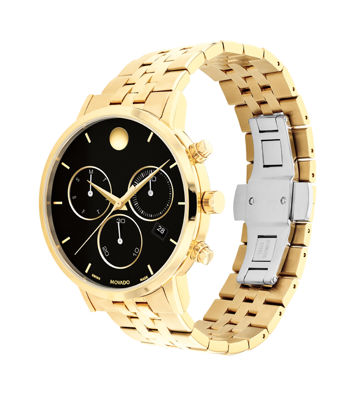 Movado Museum Classic Chronograph Watch 0607810