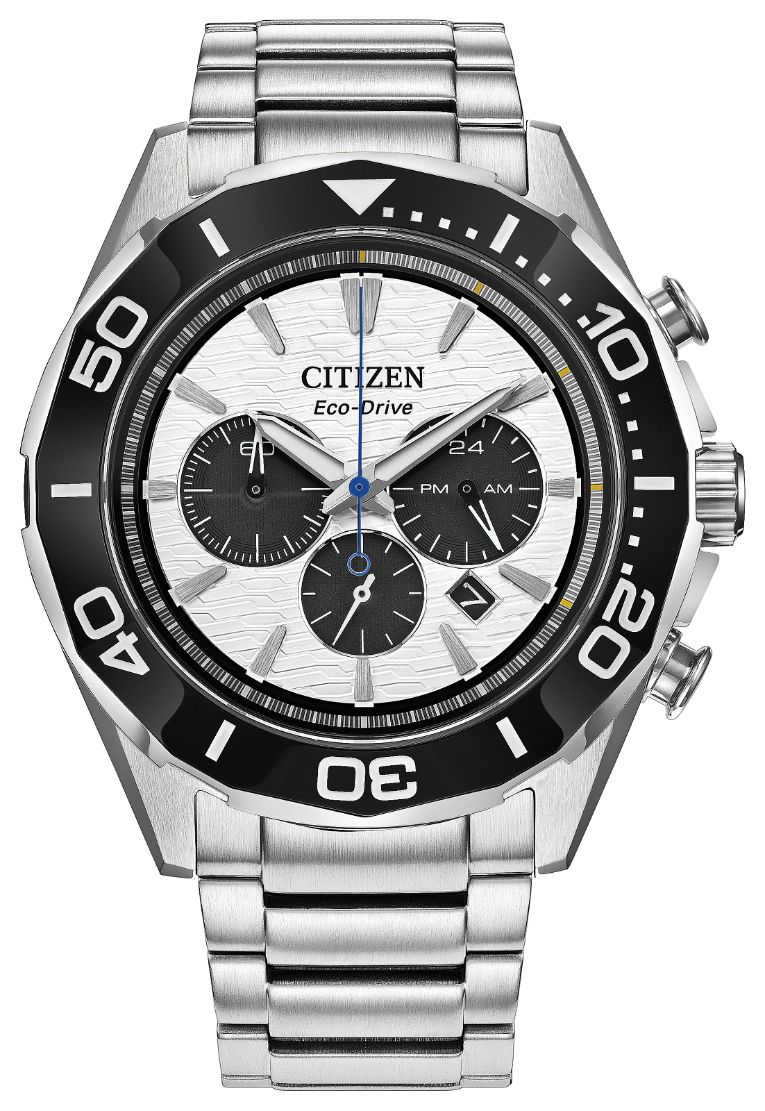 Citizen Endeavor Chrono White Dial Mens Watch CA4730-59A